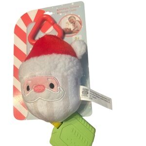 Santa Claus Baby Teether Toy